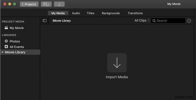 iMovie とは?はじめに