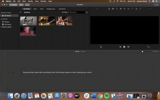 iMovie とは?はじめに