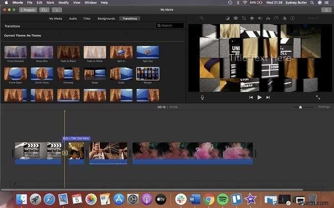 iMovie とは?はじめに