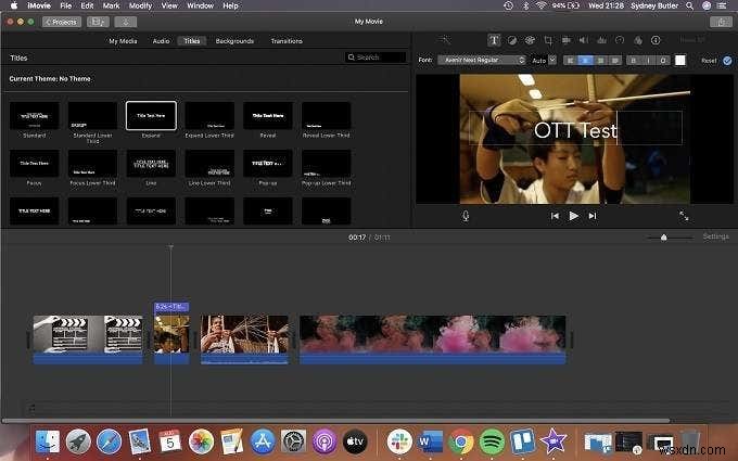 iMovie とは?はじめに