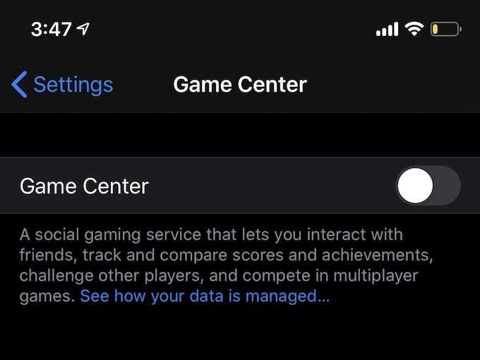 Apple Game Center のセットアップと使用方法