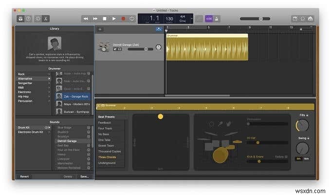 Apple の GarageBand の使い方