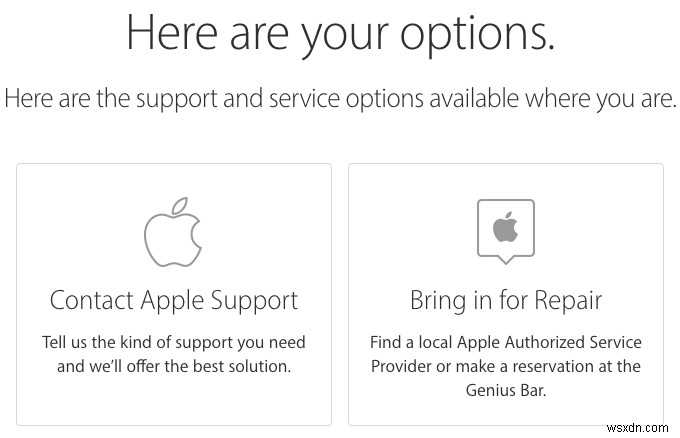 Mac の AppleCare サポートと保証のステータスを確認する方法