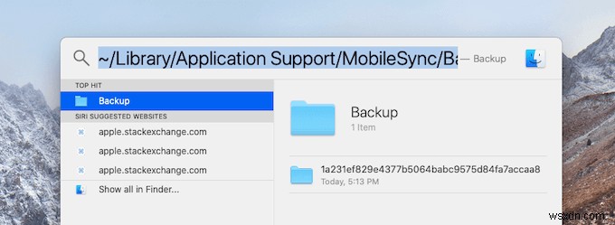 Mac で iPhone をバックアップする方法