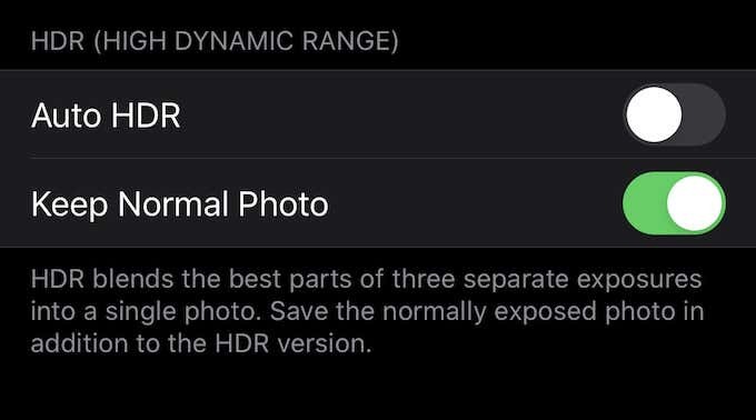 iPhone カメラの HDR とは?
