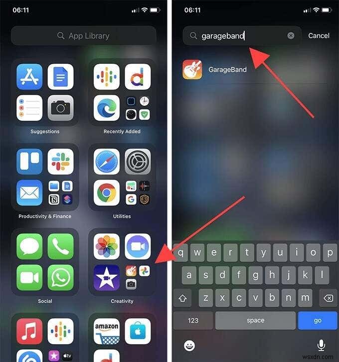 iPhone で非表示のアプリを見つける方法