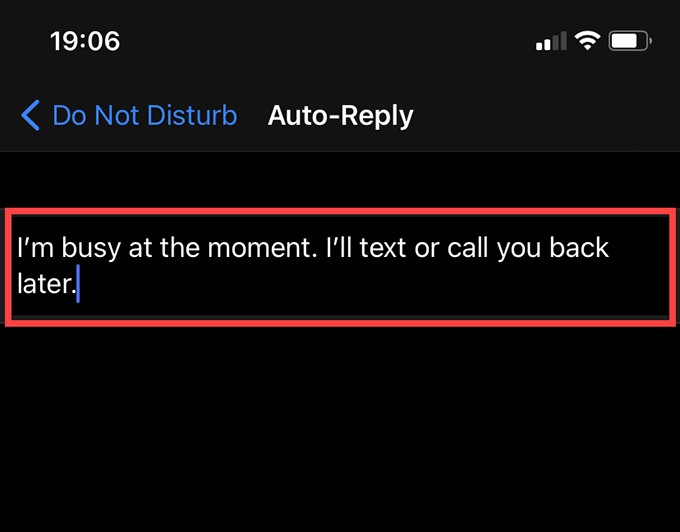 iPhone でテキスト メッセージの自動返信を設定する方法