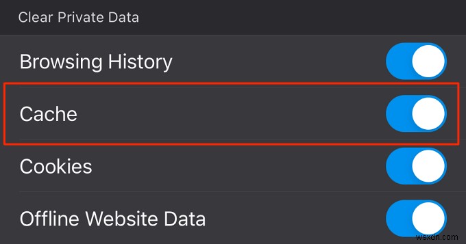 iPhone で Cookie を有効にする方法