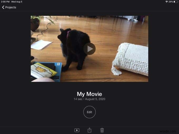 iPad で iMovie を使用する方法