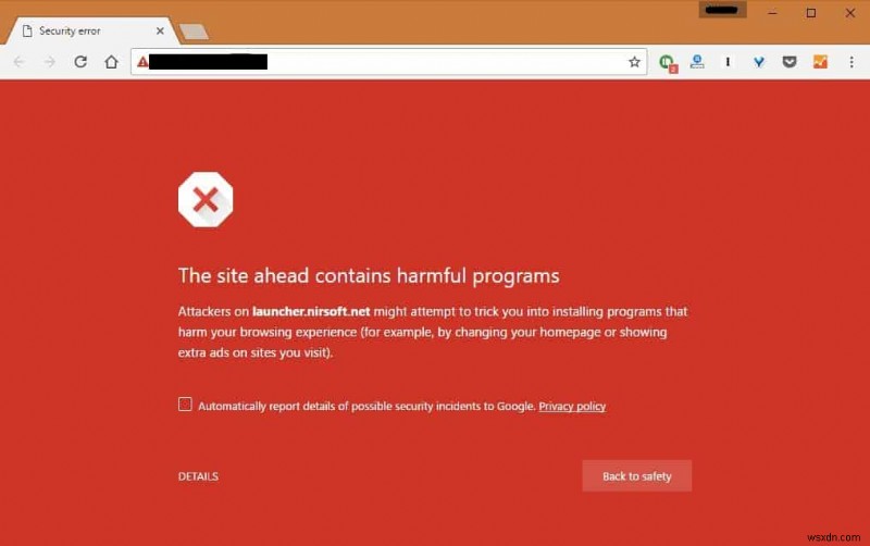 ウェブサイトがハッキングされたときに Google が表示する 8 つの警告メッセージ