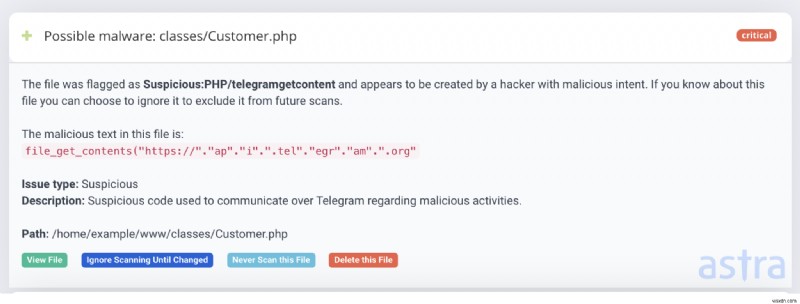 ハッカーは Telegram を利用して、e コマース Web サイトへの感染に使用されるマルウェアを制御しています – Astra Security Report