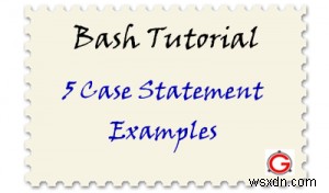 5 つの Bash Case ステートメントの例