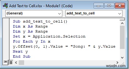 Excel でセルにテキストを追加する方法 (6 つの簡単な方法)