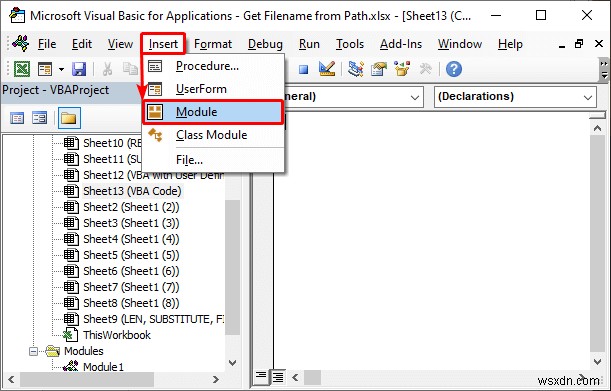 Excel でパスからファイル名を取得する方法 (6 つの簡単な方法)