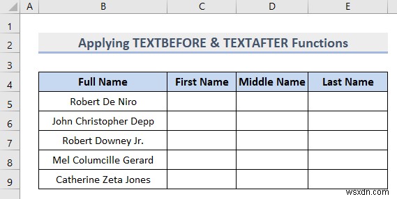 Excel でテキストを分割する (8 つの便利なアプリケーション) 