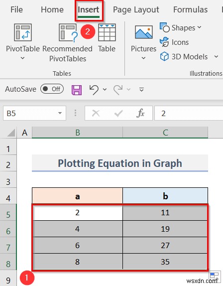 Excel に数式を挿入する方法 (3 つの簡単な方法)