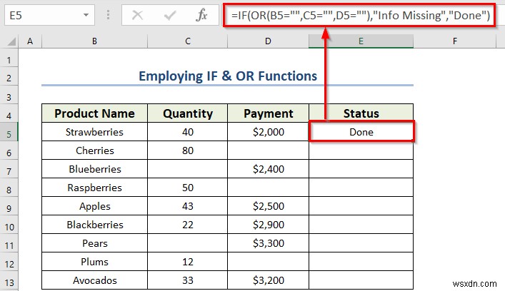 数式を使​​用して Excel で FOR ループを作成する方法 (3 つの例)