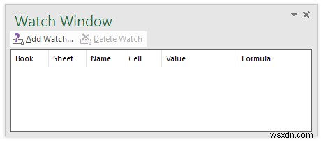 Excel ウォッチ ウィンドウを使用してセルを監視する方法 (簡単なガイド)