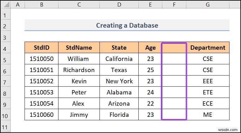 Excel でデータベースを作成する方法 (簡単な手順)