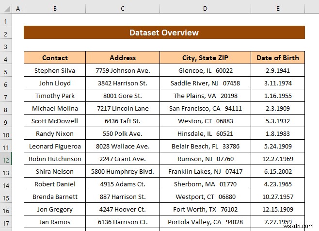 Excel でテキストを列に変換する方法 (3 ケース)