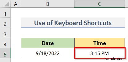 Excel で日付と時刻を入力する方法 (8 つの簡単な方法)