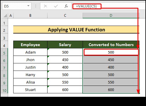 Excel でテキストを数値に変換する方法 (8 つの簡単な方法)