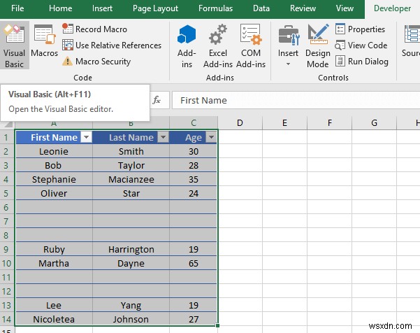 Excel で空白行を削除する方法 (6 つの方法)