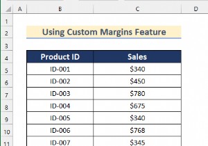 Excel で選択したワークシートを中央揃えにするコマンドを実行する