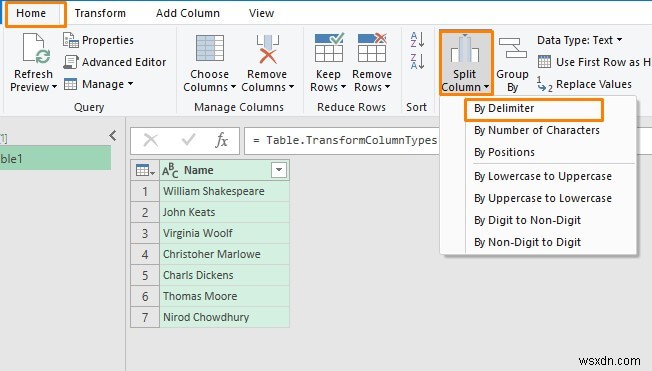 Excel で 1 つのセルを 2 つに分割する方法 (5 つの便利な方法)