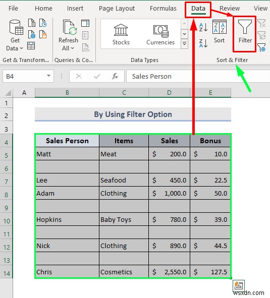 Excel で空白行を削除する (8 つの適切な方法)