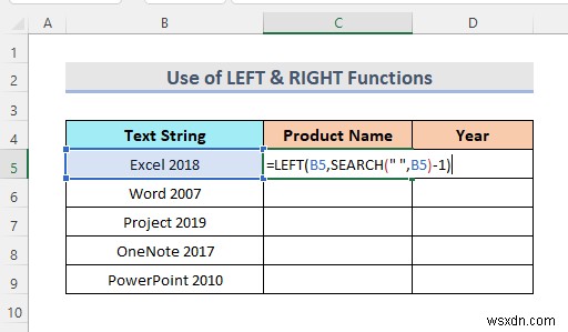 Excel で 1 つの列を複数の列に分割する方法 (7 つの簡単な方法)