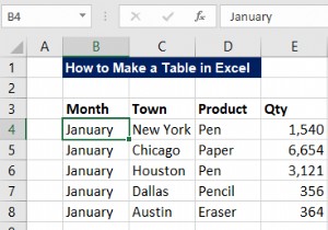 Excel で表を作成する方法 (カスタマイズあり)