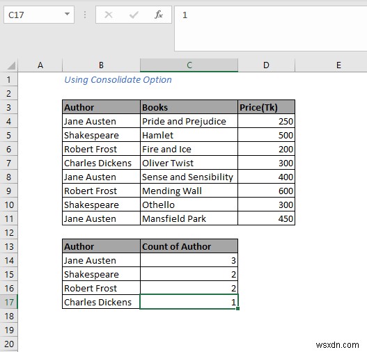 基準に基づいて Excel で行を結合する方法 (最も簡単な方法)