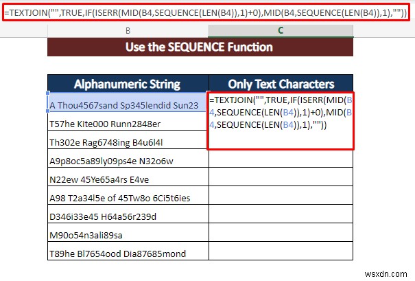 Excel のセルから数字を削除する方法 (5 つの方法)