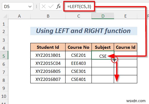 Excel で文字列を長さで分割する方法 (8 つの方法)