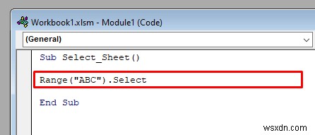 Excel で VBA を使用してセルを選択する方法 (6 つの便利な方法)