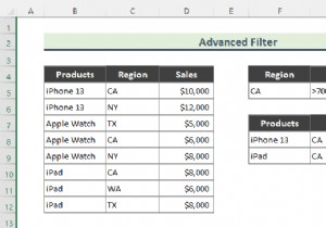 Excel の高度なフィルタが機能しない (2 つの理由と解決策)