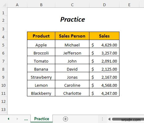 Excel で間接アドレスを使用する方法 (4 つの例)
