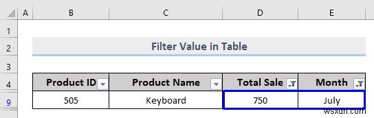Excel でカスタム フィルターを実行する方法 (5 つの方法)