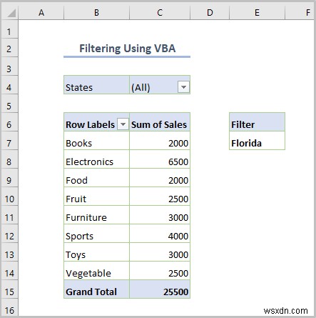 Excel のピボット テーブルをフィルター処理する方法 (8 つの効果的な方法)