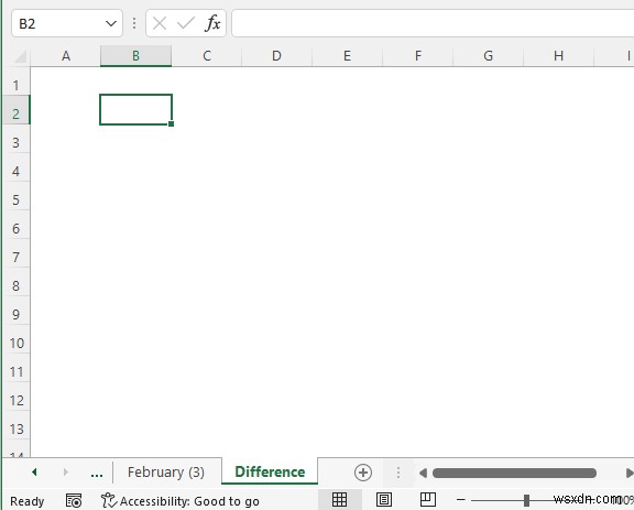 2 つの Excel シートを比較して違いを強調する方法 (7 つの方法)