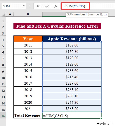 Excel の循環参照エラーを修正する方法 (詳細なガイドライン)