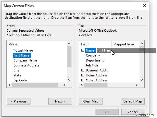 Excel でメーリング リストを作成する (2 つの方法)