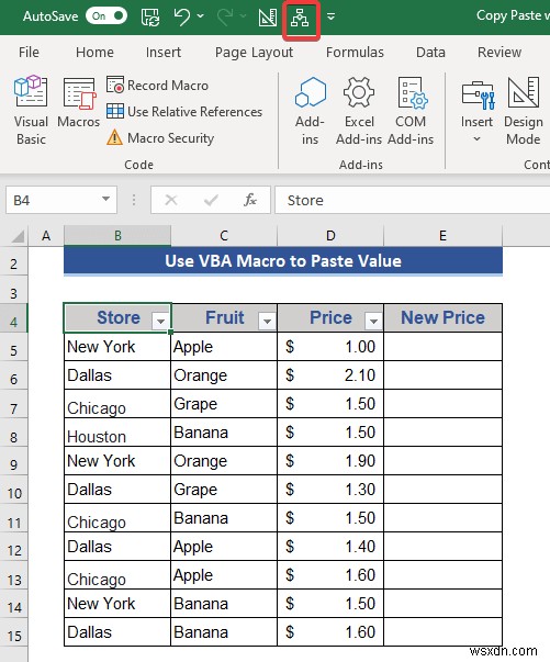 Excel でフィルタが適用されているときにコピーして貼り付ける方法
