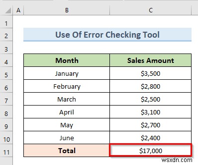 Excel で一覧表示できない循環参照を修正する (4 つの簡単な方法)