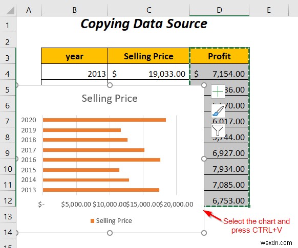 Excel で 2 つの棒グラフを組み合わせる方法 (5 つの方法)