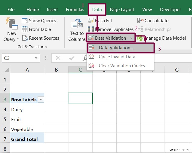 Excel で一意の値を持つドロップダウン リストを作成する方法 (4 つの方法)
