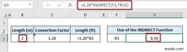 Excel で INDIRECT 関数を使用してテキストを数式に変換する方法