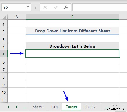Excel の VBA を使用したデータ検証ドロップダウン リスト (7 アプリケーション)