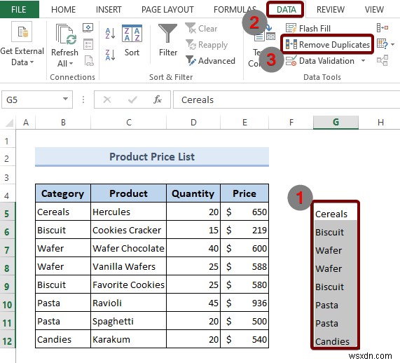セル値に基づくドロップダウン リストを使用して Excel フィルターを作成する